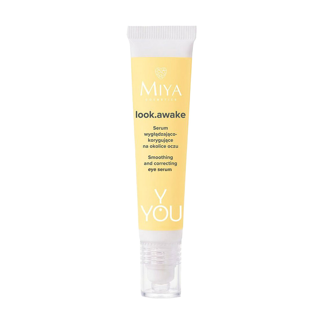 Коригувальна сироватка для шкіри навколо очей Miya Cosmetics Y.You look.awake Smoothing and Correcting Serum, 15 мл